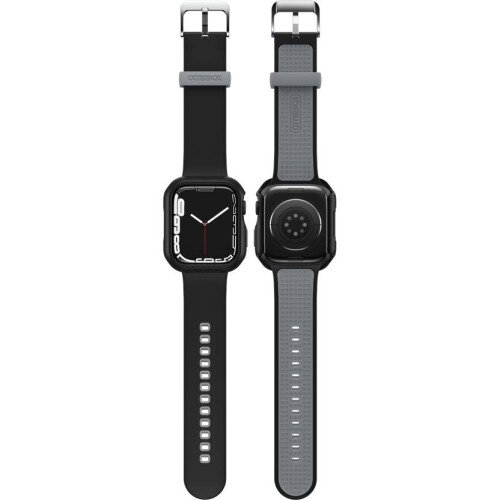 OtterBox Watch Bumper & Band Multi-Pack 45mm for Apple Watch Series 9/8/7 - Expressway (Black)