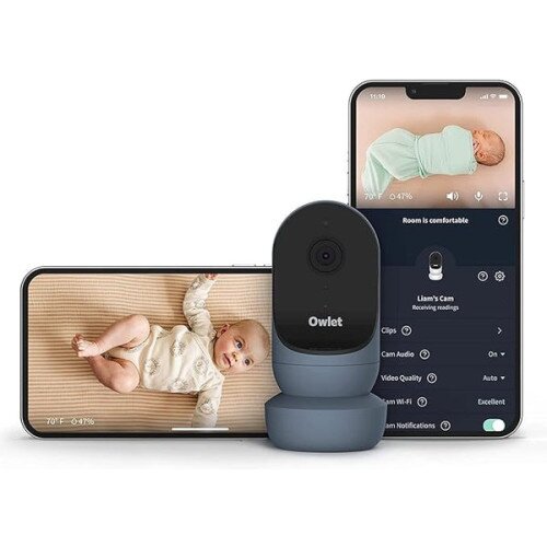 Owlet Cam 2 Smart HD Video Baby Monitor - Bedtime Blue