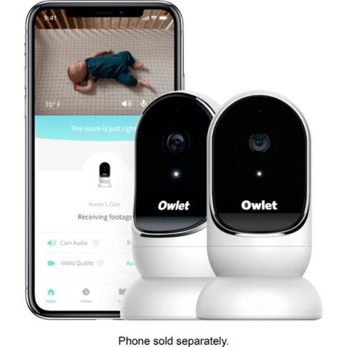 Owlet Cam Smart HD Video Baby Monitor - 2-Pack