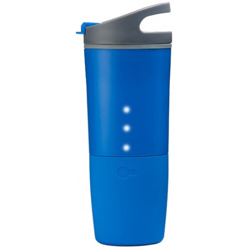 Ozmo Active Smart Water Bottle - Ocean Blue