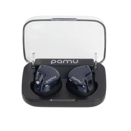 Padmate Pamu Fit Semi-In-Ear ANC Earbuds - Black