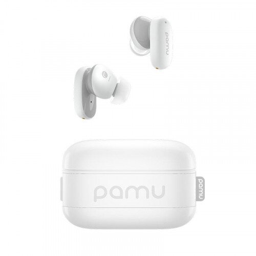 Padmate Pamu Z1 Bluetooth 5.2 Active Noise Cancelling Earbuds - White