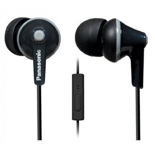 Panasonic ErgoFit RP-TCM125 In-Ear Earbud Headphones with Microphone