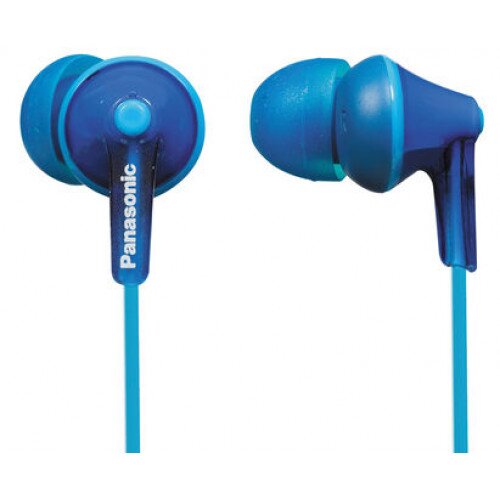 Panasonic ErgoFit RP-HJE125 In-Ear Earbud Headphones - Blue