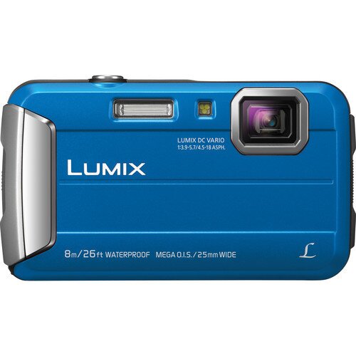 Panasonic LUMIX Active Lifestyle Tough Camera DMC-TS30R - Blue