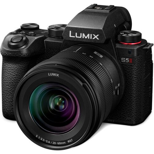 Panasonic LUMIX S5II Full Frame Mirrorless Camera - 20-60mm F3.5-5.6 Lens + 50mm F1.8 Lens