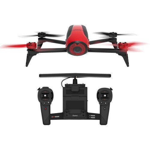 Parrot BEBOP 2 & SKYCONTROLLER Black Edition - Red