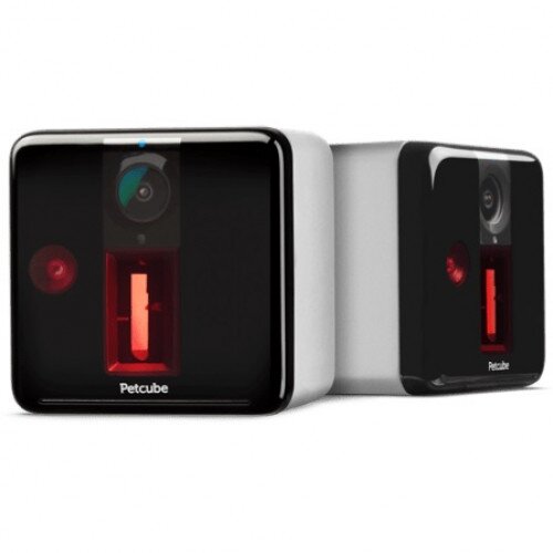 Petcube Play Interactive Wi-Fi Pet Camera - 2-Pack - Matte Silver