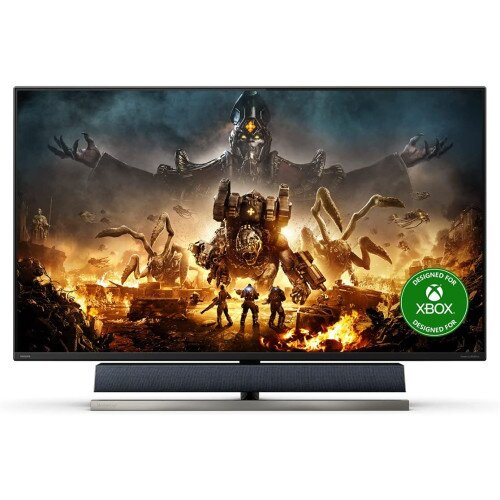 Philips 559M1RYV 55" 4K HDR Console Gaming Monitor with AMBIGLOW