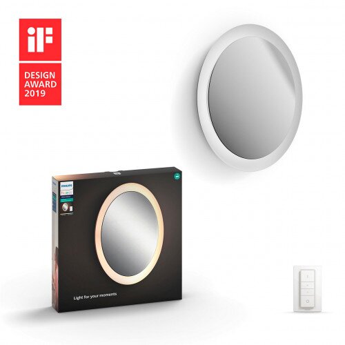 Philips Hue White Ambience Adore Bathroom Lighted Mirror