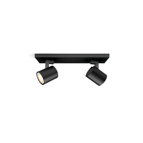 Philips Hue White Ambience Runner Spotlight - Double - Black
