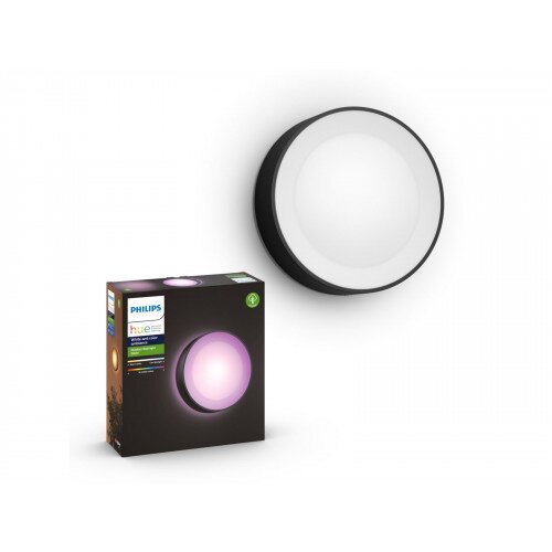 Philips Hue White and Color Ambiance Daylo Outdoor wall light - Black