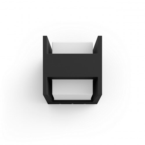 Philips Hue White Fuzo Outdoor Wall Light - Edge