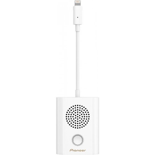 Pioneer Rayz Rally Lightning-Powered Conference Speaker - White