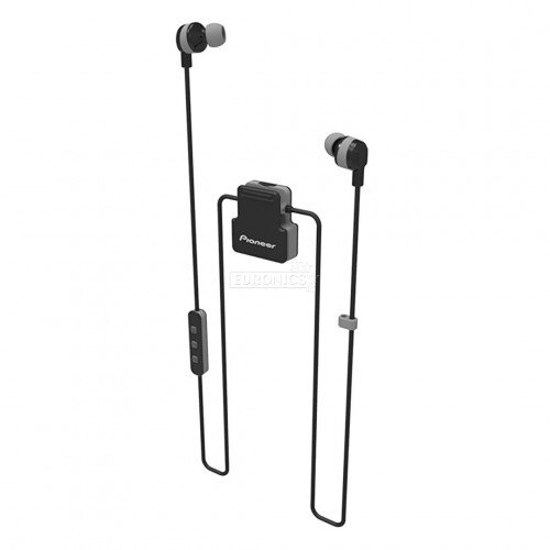 Pioneer SE-CL5BT ClipWear Active In-Ear Wireless Headphones - Gray