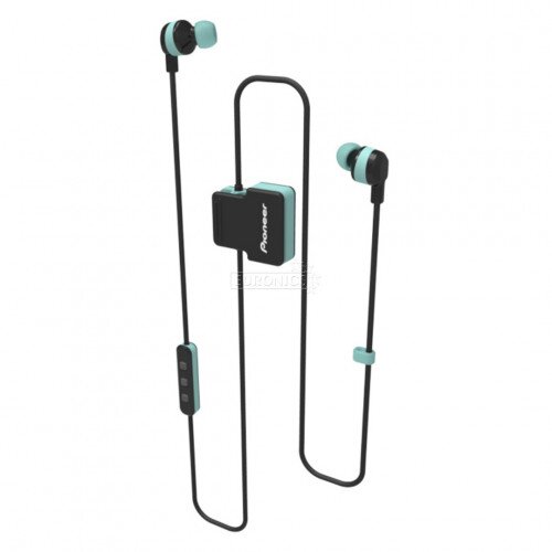 Pioneer SE-CL5BT ClipWear Active In-Ear Wireless Headphones - Mint