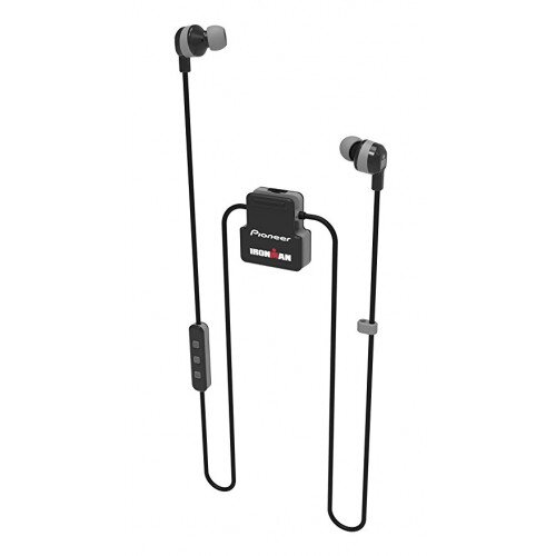 Pioneer SE-IM5BT IRONMAN Wireless Sports Earphones - Gray