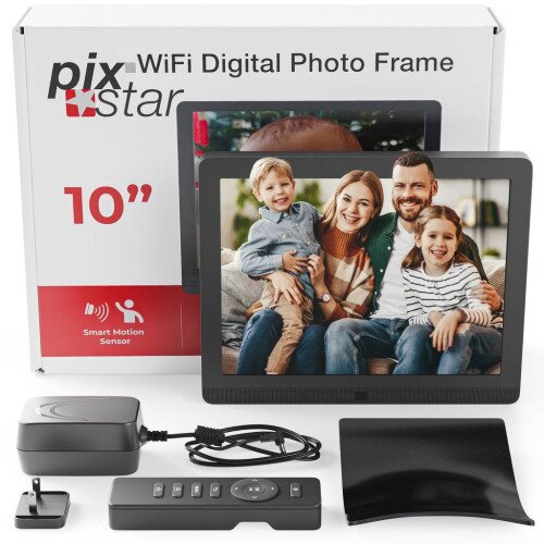 Pix-Star 10” Wi-Fi & Cloud Digital Photo Frame