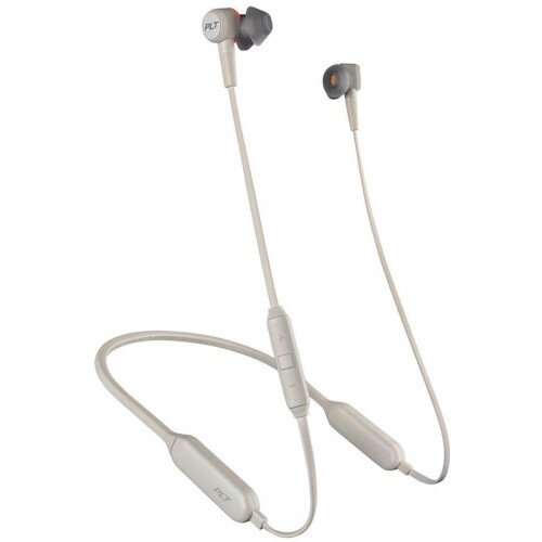 Poly Plantronics BackBeat GO 410 Wireless Active Noise-Canceling Earbuds - Bone