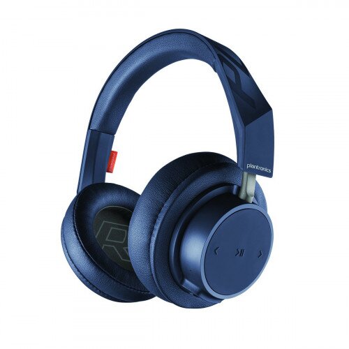 Poly Plantronics Backbeat GO 600 Series Over-the-ear Wireless Headphones - Navy