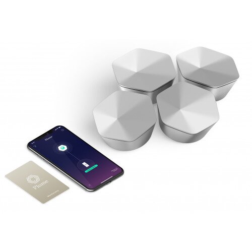 Plume Adaptive WiFi - 4 SuperPod - Silver - 4