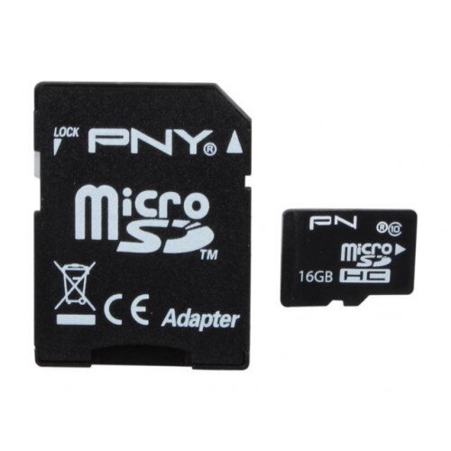 PNY 16GB microSDHC Flash Card