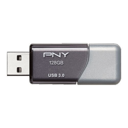 PNY Elite Turbo Attache 3 USB 3.0 Flash Drive - 128GB