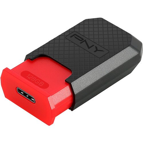 PNY Elite USB 3.1 Gen 1 Type-C Flash Drive - 128GB