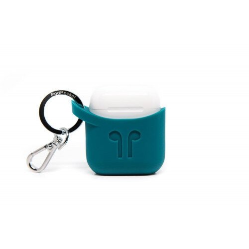 PodPocket Apple AirPods Case - Cosmos Teal