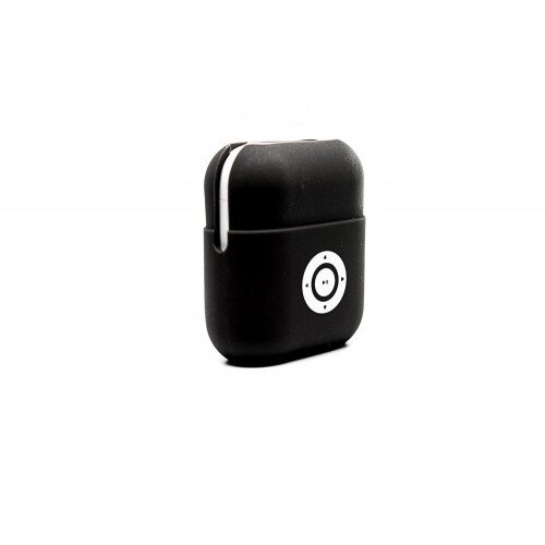 PodPocket Apple AirPods Flex Case - Midnight Black Wheel