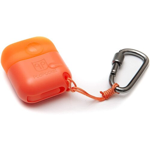 PodPocket Protect Airpods Case - Living Coral