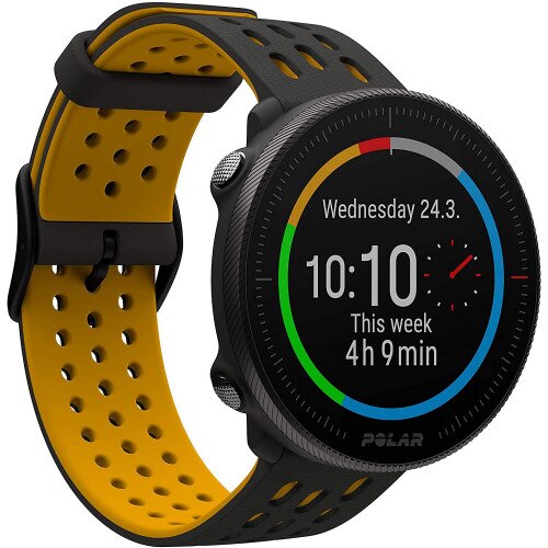 Polar Vantage M2 Multisport GPS Smartwatch - Gray / Yellow