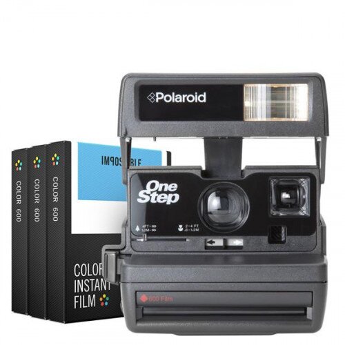 Polaroid 600 Camera - OneStep - 3 Pack Of Film