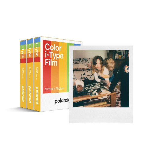 Polaroid Color i-Type Film for New Polaroid Cameras - 3-Pack