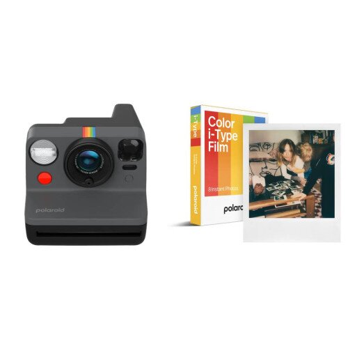 Polaroid Now Instant Camera Generation 3 Starter Set - Black