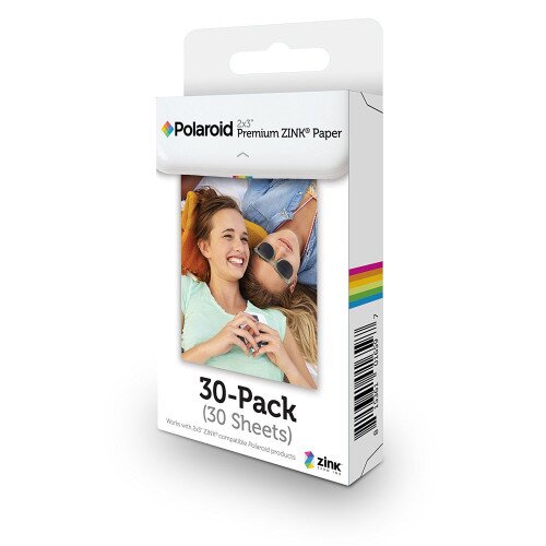 Polaroid ZINK Zero Ink Paper 2" x 3" - 30-Pack