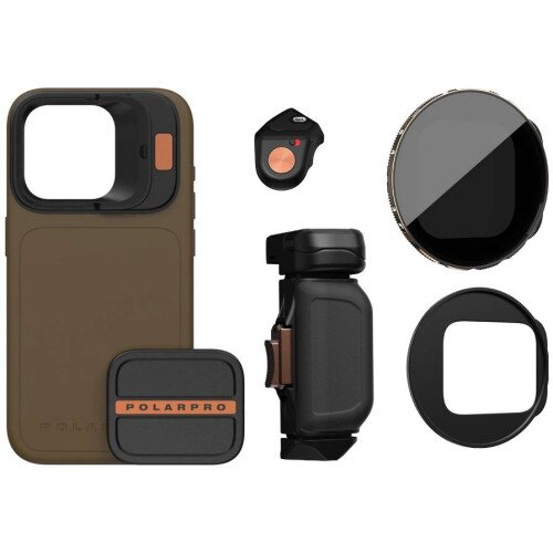 PolarPro LiteChaser 15 Case for iPhone 15 Pro - Filmmaker Collection - Desert