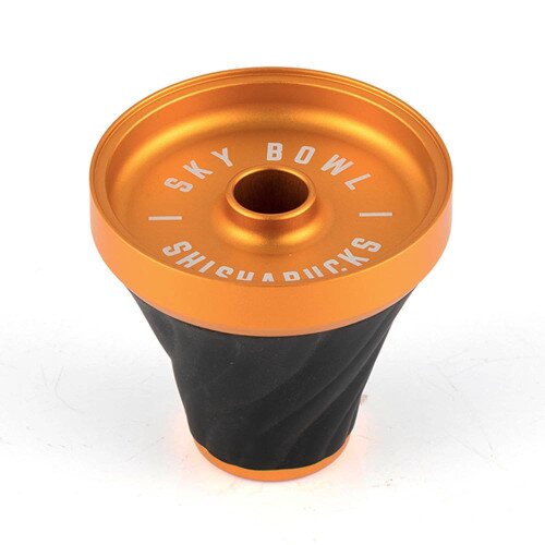 Shishabucks Premium Sky Bowl - Gold - Normal (20-25 Grams)