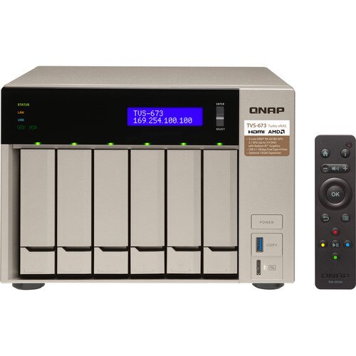 QNAP SMB - High-end TVS-673 - 8 GB DDR4