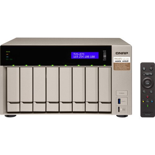 QNAP SMB - High-end TVS-873 - 64GB DDR4