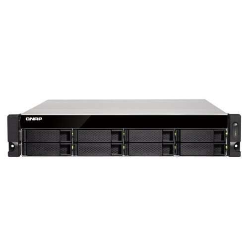 QNAP TS-873U High-Performance Quad-Core NAS with Dual 10GbE SFP+ Ports - 4GB DDR4
