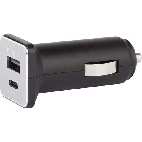 Moshi QuikDuo Car Charger with USB-C PD and Quick Charge