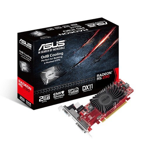 ASUS Radeon R5 230 Graphics Card - 2GB DDR3