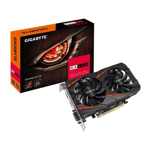 Gigabyte Radeon RX 550 Gaming OC 2G Graphics Card