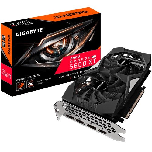 Gigabyte Radeon RX 5600 XT WINDFORCE OC 6G (rev. 2.0) Graphics Card