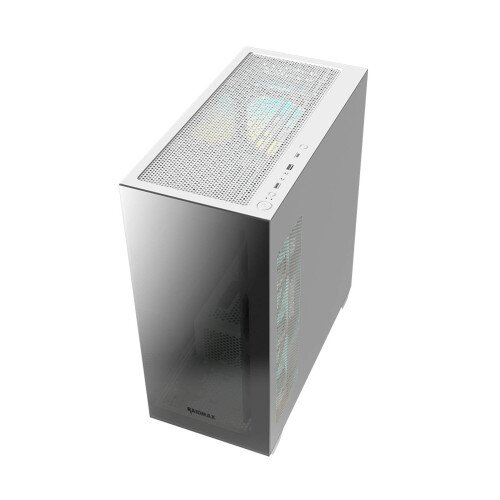 Raidmax Infinita i800 Chrome Computer Case - White