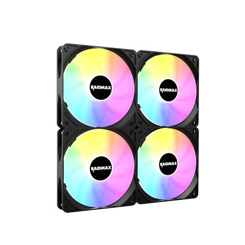 Raidmax X-AIR 4IN1 Fan Combo - Black