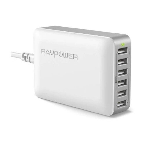 RAVPower 60W 12A 6-Port Desktop Charger - 2