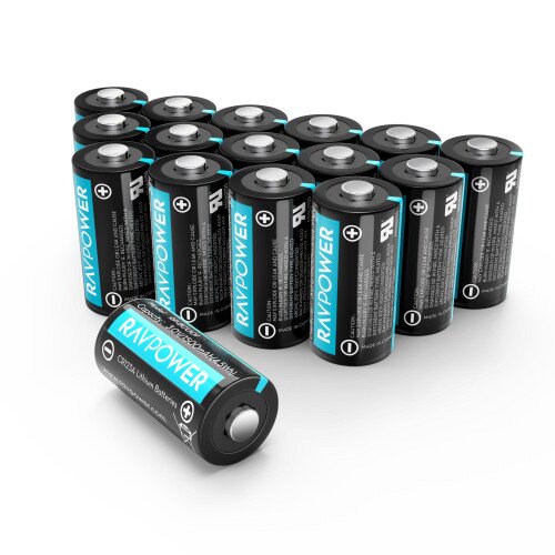RAVPower CR123A 3V Lithium Battery - RP-BC001 - Blue