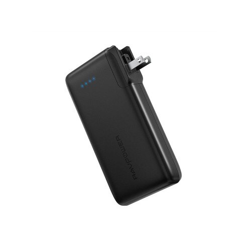 RAVPower Portable Charger 10000mAh 2-in-1 Wall Charger and Power Bank